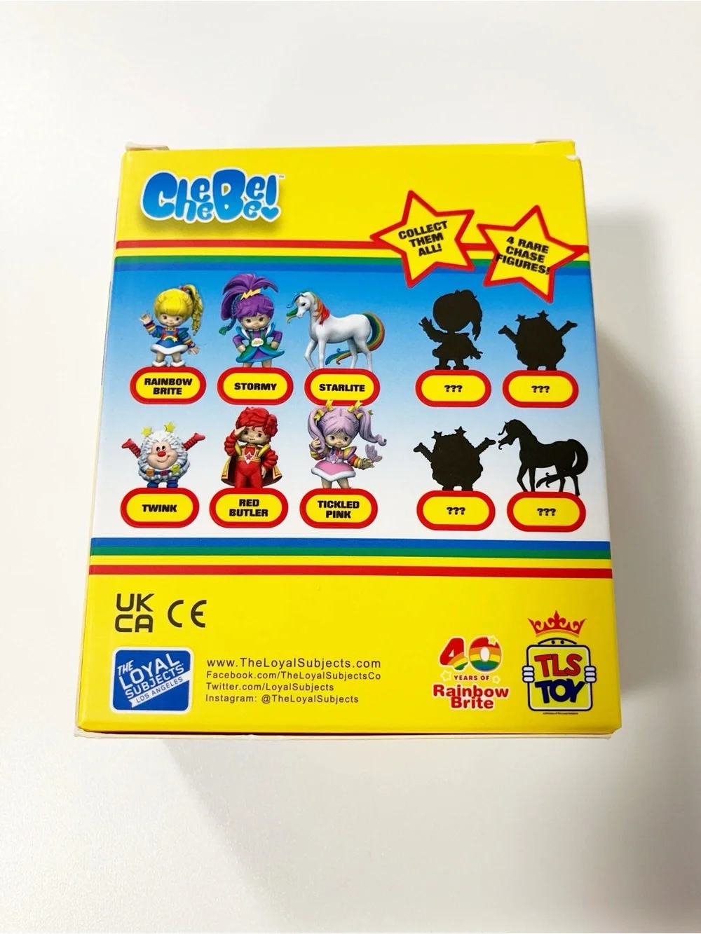 TLS Toy | Rainbow Brite Starlite Glow Chaser Figurine Collectible Colorful Play